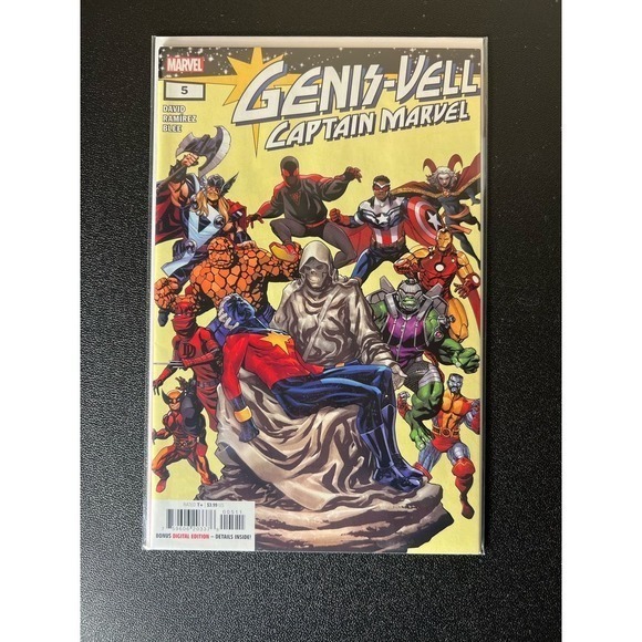 Genie-Vell Captain Marvel Comics 2022 #1-5 Complete Series - Picture 6 of 6